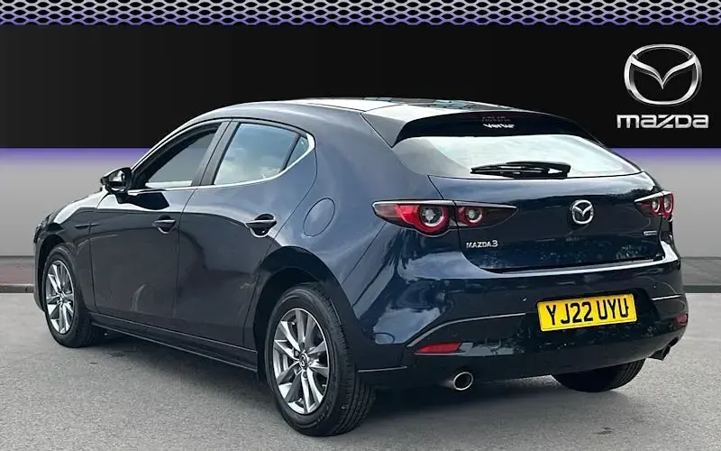 Used Mazda 3 122 HP (89 kW) 2022 Blue Hatchback