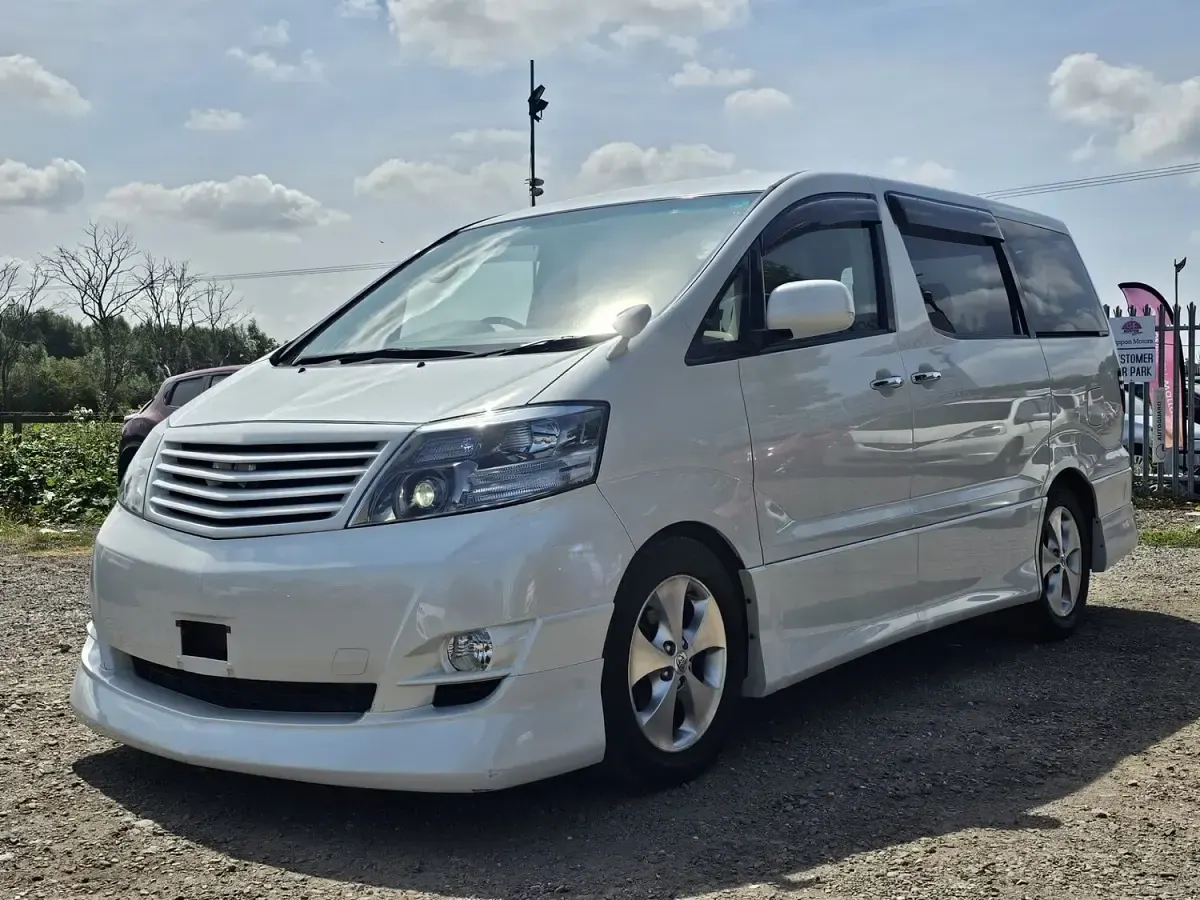 Used Toyota Alphard Edition 220 HP (161 kW) 2007 White MPV