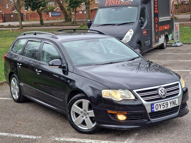 Used VW Passat R-line 170 HP (125 kW) 2009 Black Estate