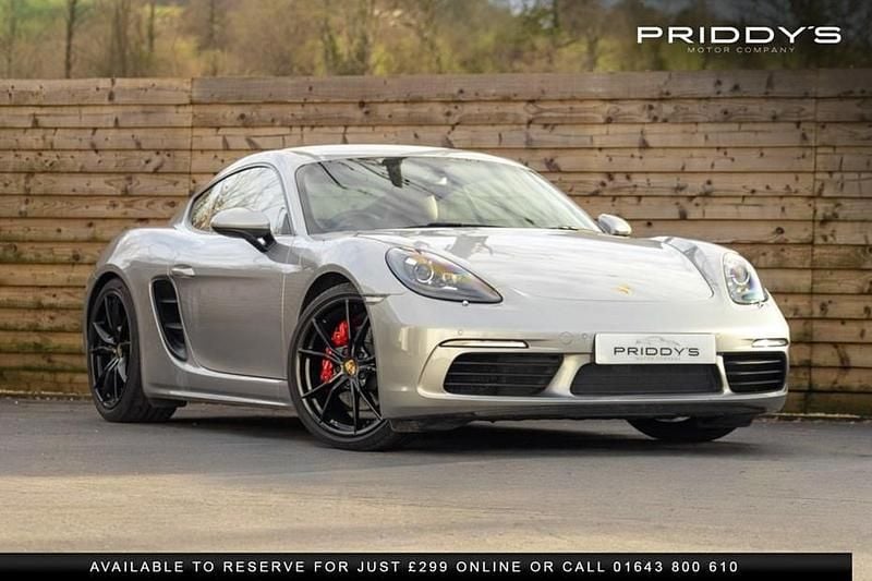 Silver Used 2018 Porsche 718 Cayman Coupe | £42,470 (Fair price) - Image 1/1