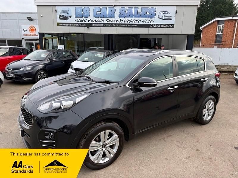 Used Kia Sportage 141 HP (103 kW) 2017 Black SUV
