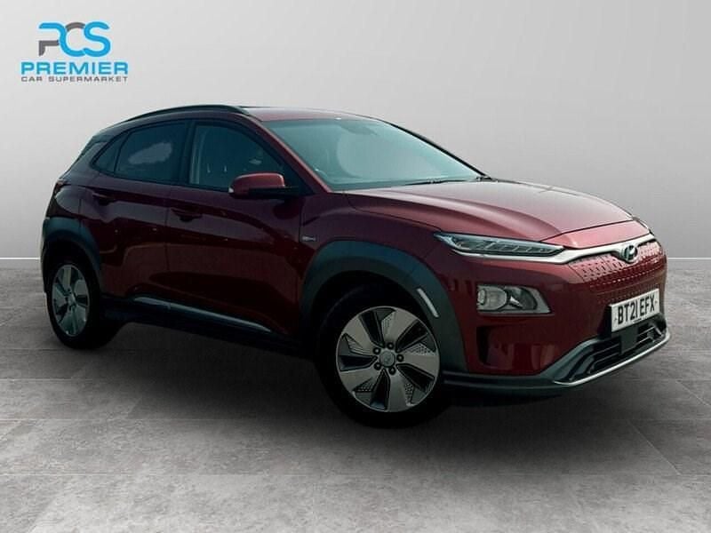 Red Used 2021 Hyundai Kona Premium SUV | £11,495 - Image 1/3