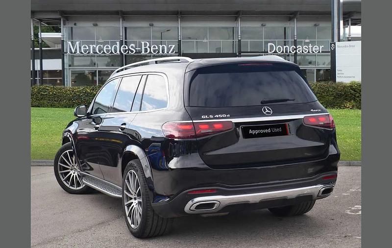 Used Mercedes GLS450 AMG Line Premium Plus 362 HP (266 kW) 2025 Black SUV
