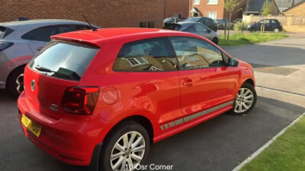 Used VW Polo Beats 90 HP (66 kW) 2017 Red Hatchback