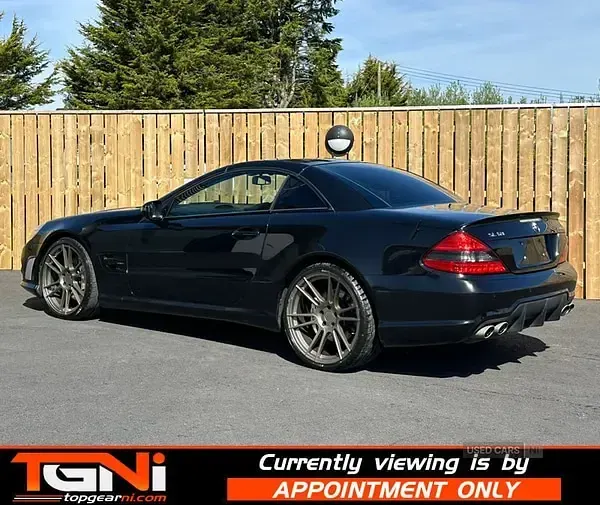 Used Mercedes SL63 AMG AMG 2009 Black Cabriolet