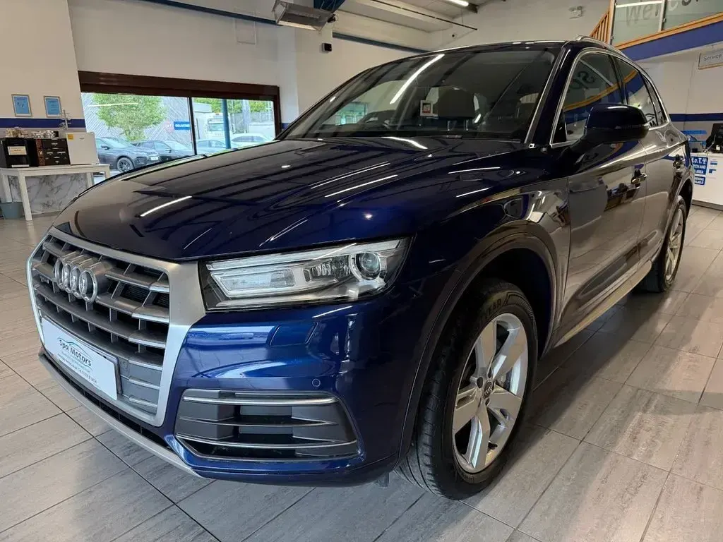 Used Audi Q5 Sport 190 HP (139 kW) 2017 Blue SUV