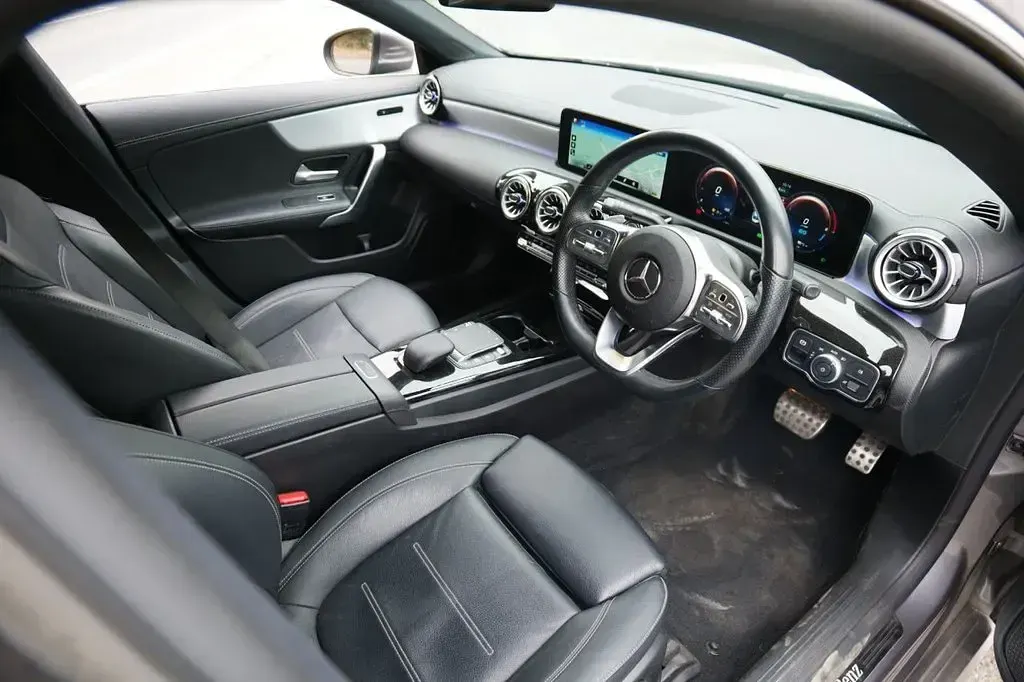 Used Mercedes CLA250e AMG Line Premium 218 HP (160 kW) 2022 Grey Coupe