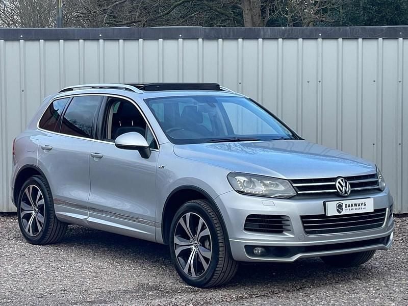 Used VW Touareg R-line 245 HP (180 kW) 2013 Silver SUV