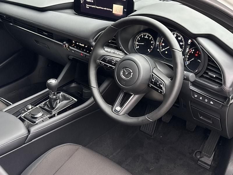 New Mazda 3 Center-Line 2025 White Hatchback