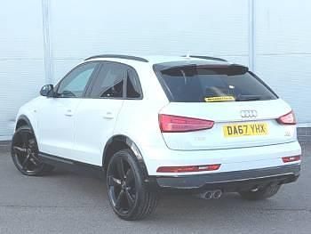 Used Audi Q3 Black Edition 184 HP (135 kW) 2017 White SUV
