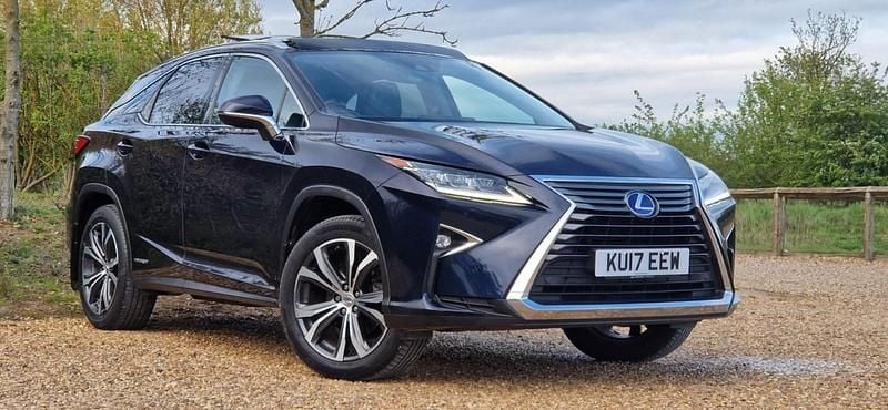 Used Lexus RX450h Luxury Line 2017 Blue SUV