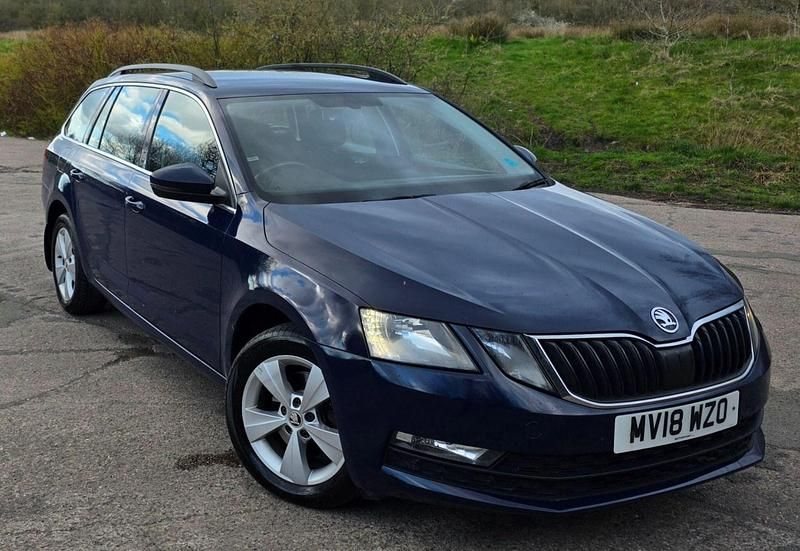 Used Skoda Octavia SE Technology 2018 Blue Estate