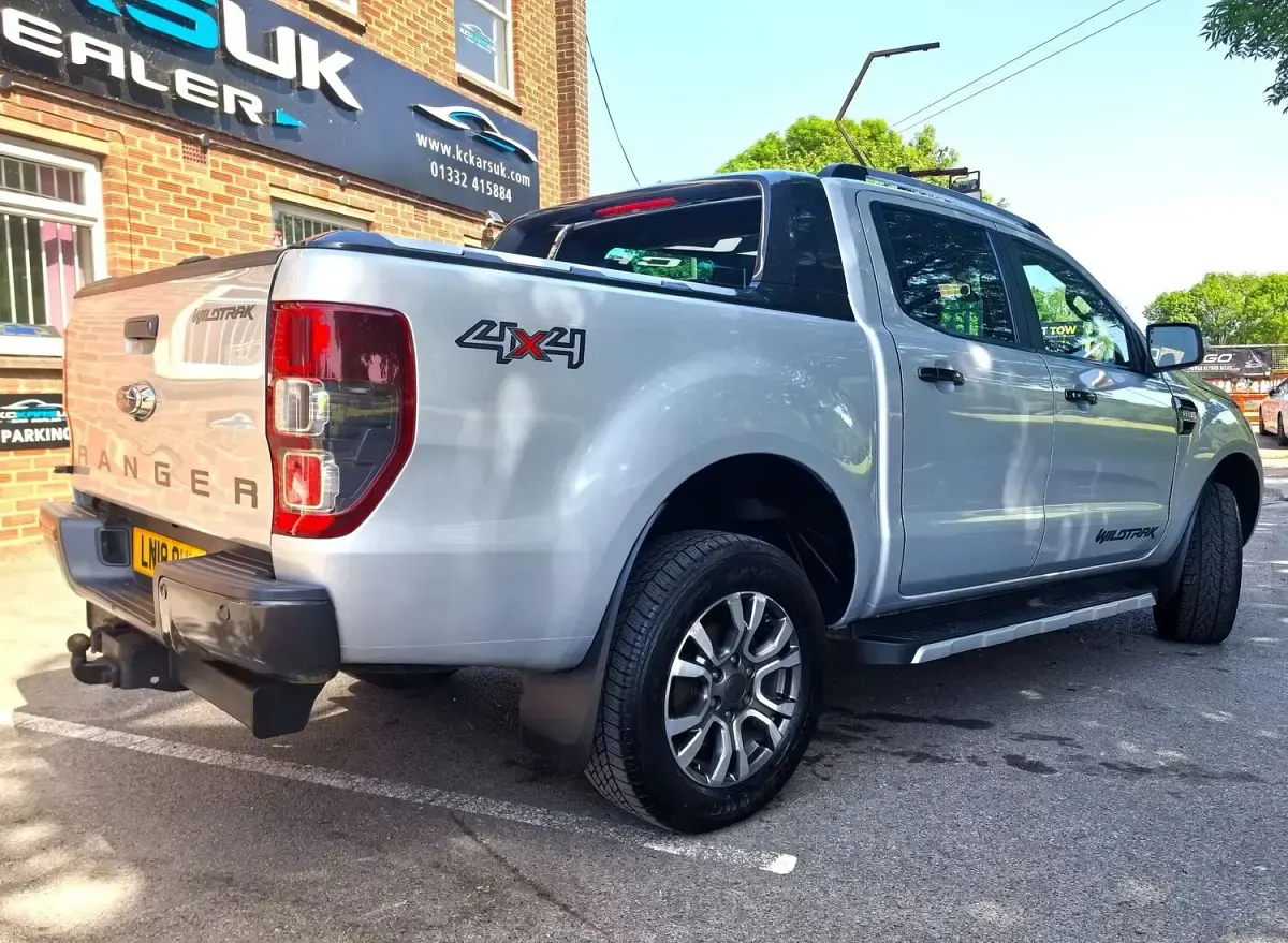 Used Ford Ranger Wildtrack 200 HP (147 kW) 2018 Silver Pickup