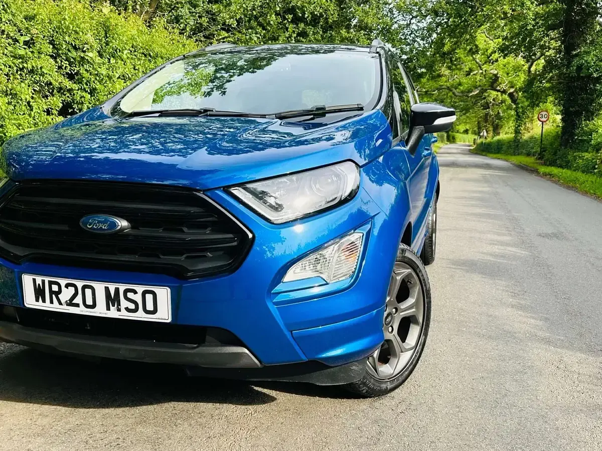 Used Ford Ecosport ST-Line 125 HP (91 kW) 2020 Blue SUV