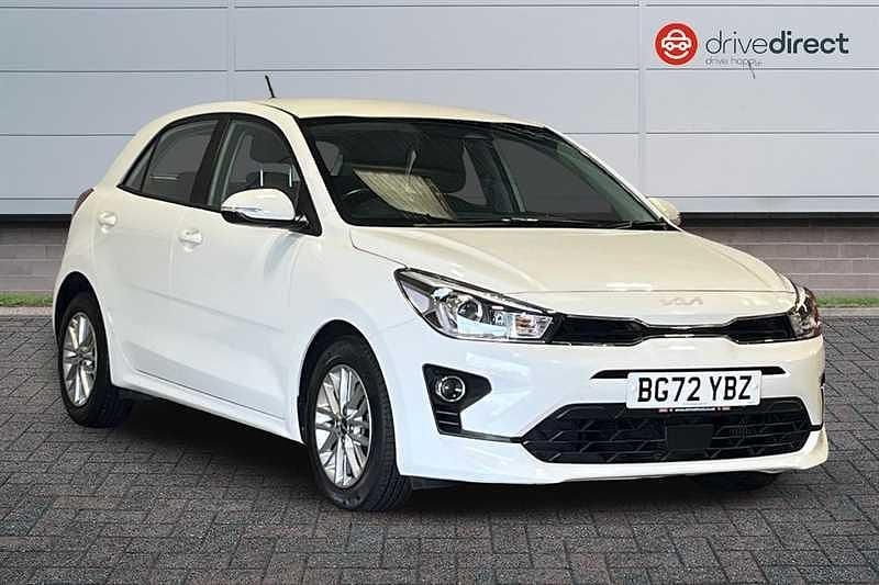 White Used 2022 Kia Rio Hatchback | £14,800 (Fair price) - Image 1/4