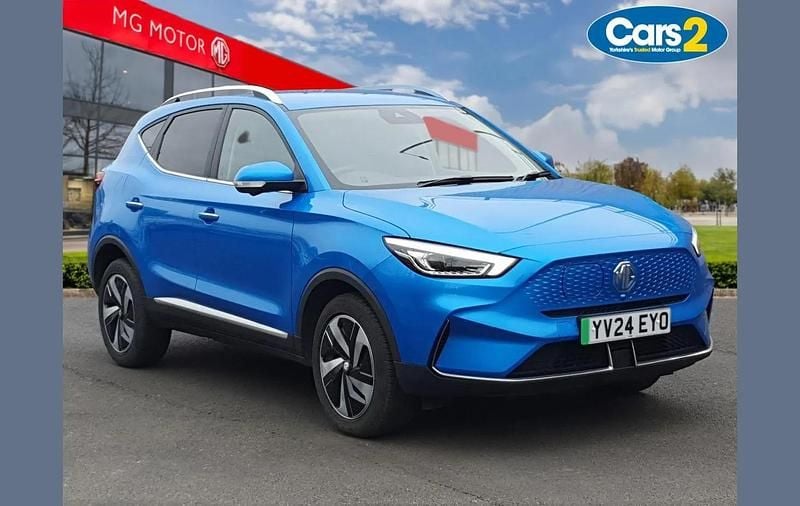 Used MG ZS Trophy Connect 130 kW (177 HP) 2024 Blue SUV