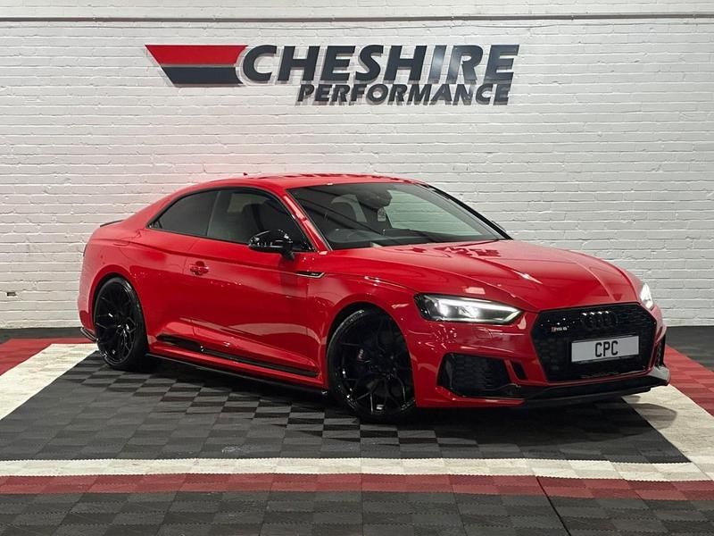 Begagnad Audi RS5 Comfort 500 HK (367 kW) 2018 Röd Sportkupé