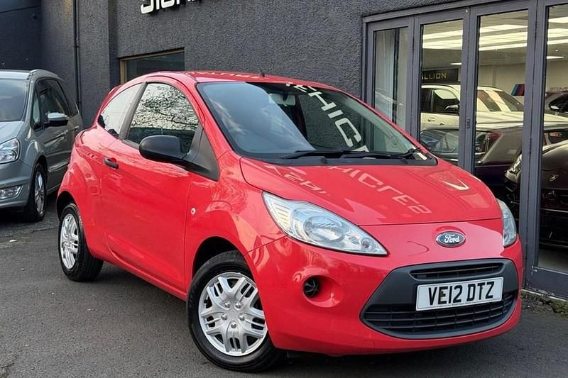 Used Ford Ka Studio 69 HP (50 kW) 2012 Red Hatchback