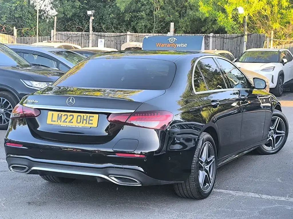 Used Mercedes E300 AMG line 2022 Black Sedan