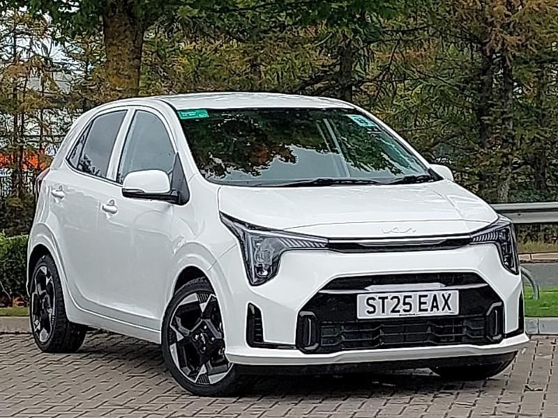 White New 2025 Kia Picanto 3 Hatchback | £15,698 (Super price) - Image 1/4