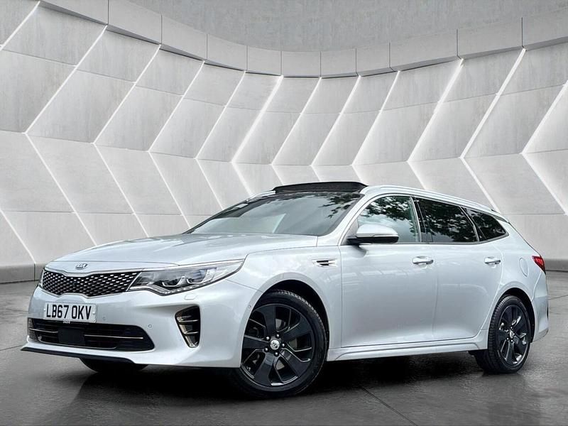 Silver Used 2018 Kia Optima 2 Estate | £10,850 (Fair price) - Image 1/4