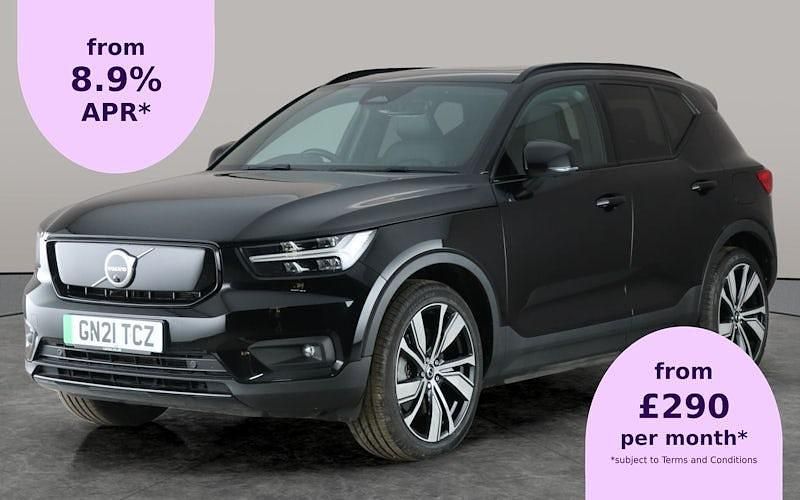 Black Used 2021 Volvo XC40 Pro SUV | £21,033 (Good price) - Image 1/2
