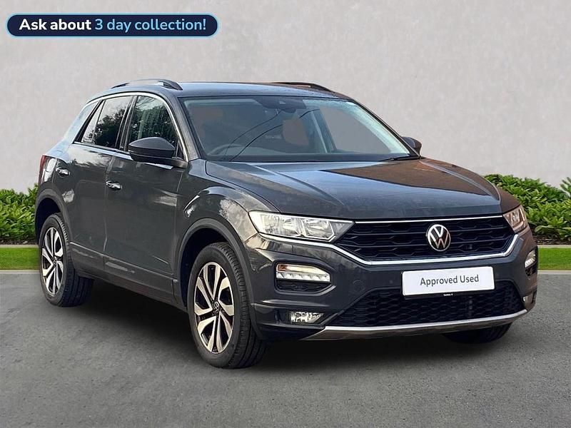 Grey Used 2021 VW T-Roc Active SUV | £17,579 (Fair price) - Image 1/4