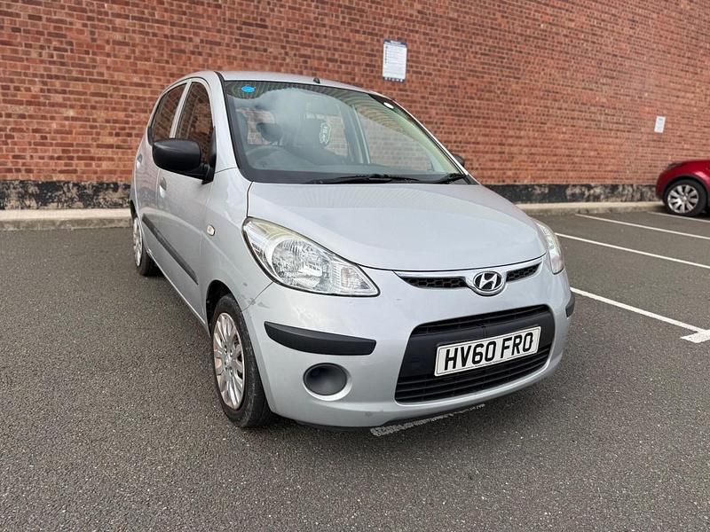 Silver Used 2010 Hyundai i10 Classic Hatchback | £1,400 (Good price) - Image 1/4
