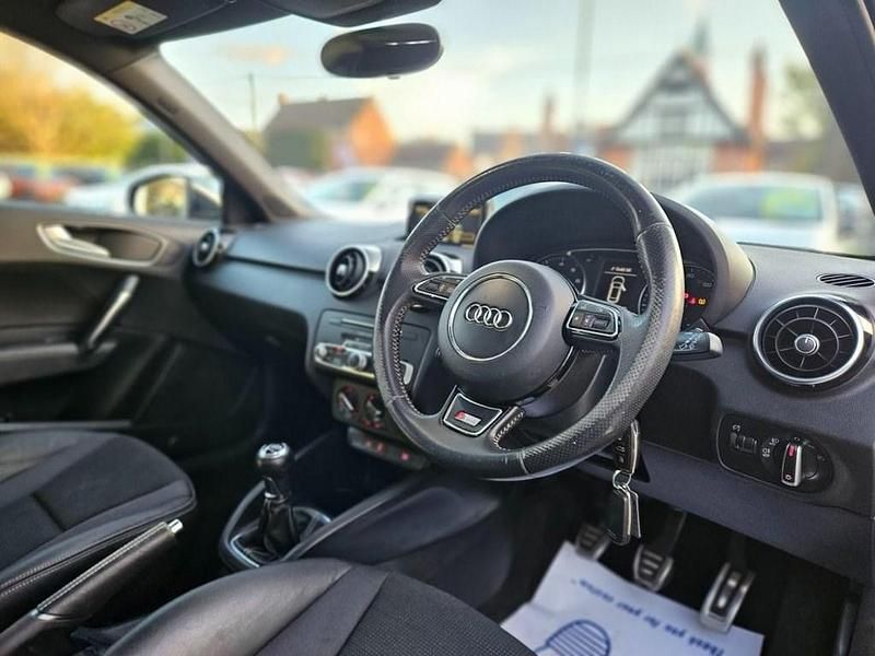 Used Audi A1 Sportback S-Line 125 HP (91 kW) 2017 Black Hatchback