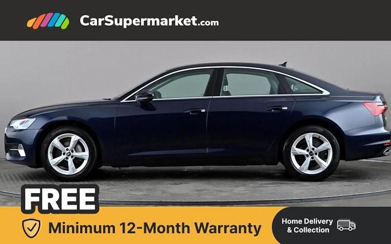 Used Audi A6 Sport 204 HP (150 kW) 2021 Blue Sedan