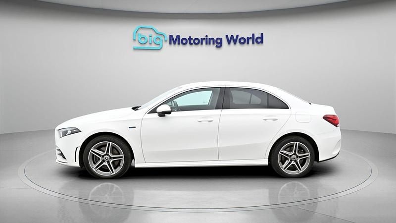 Used Mercedes A250 AMG line 259 HP (190 kW) 2020 White Sedan