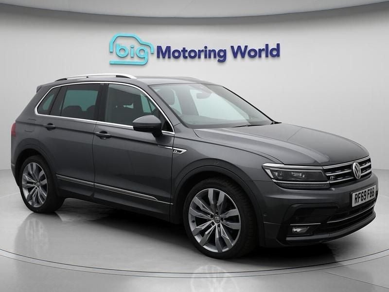 Grey Used 2020 VW Tiguan R-line SUV | £20,400 (Fair price) - Image 1/4