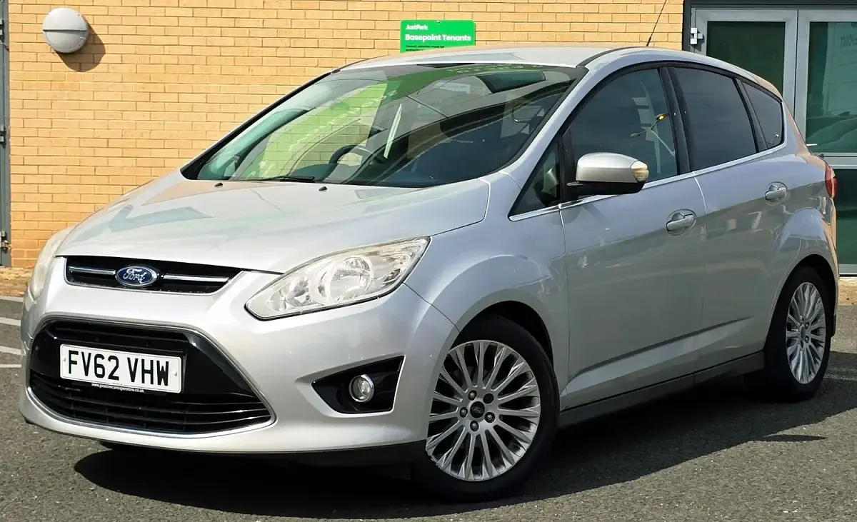 Used Ford C-MAX Titanium 113 HP (83 kW) 2012 Silver MPV