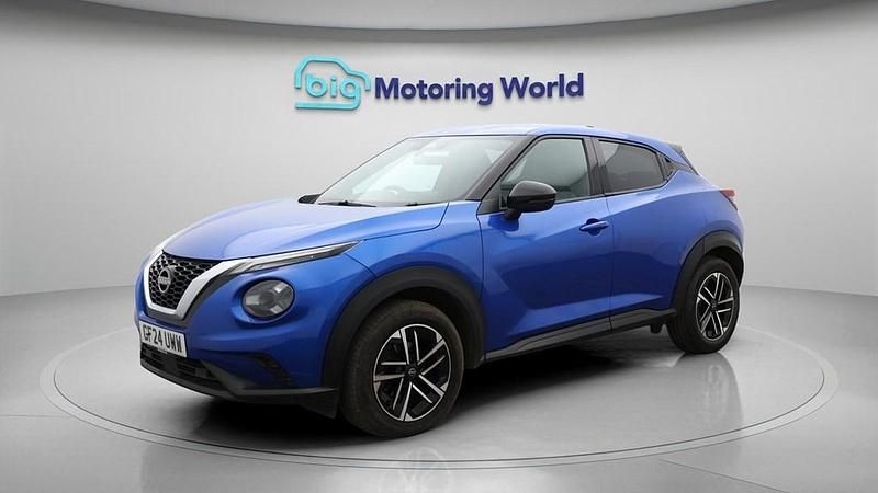 Used Nissan Juke N-Connecta 114 HP (83 kW) 2024 Blue SUV