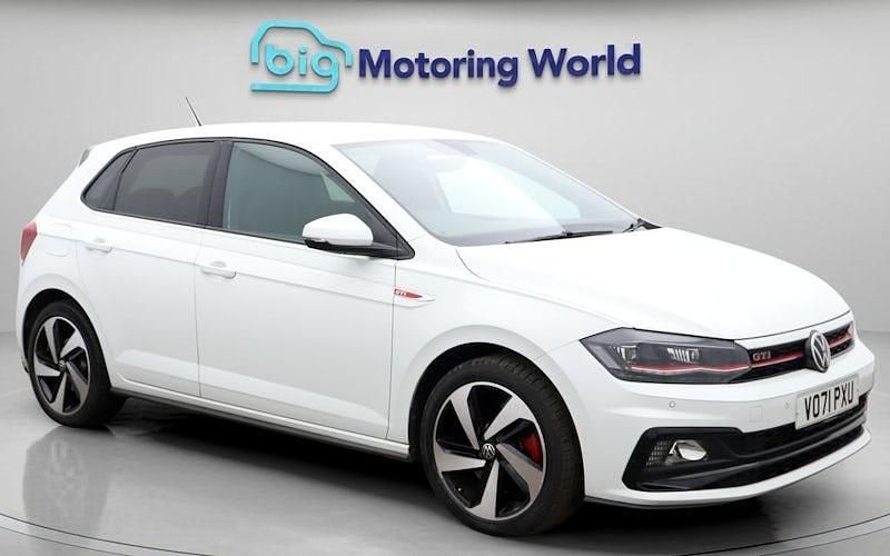 Used VW Polo GTI 207 HP (152 kW) 2021 White Hatchback
