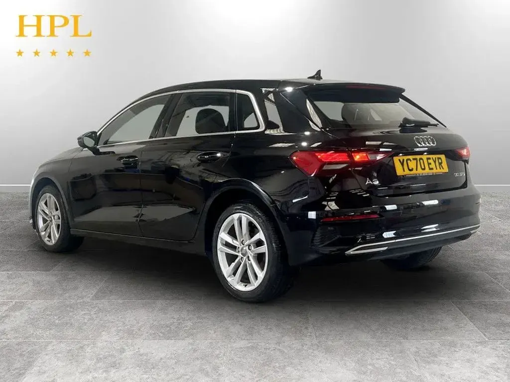 Used Audi A3 Sportback Sport 110 HP (80 kW) 2020 Black Hatchback