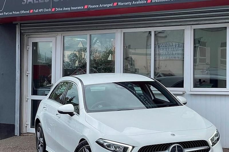 White Used 2019 Mercedes A220 AMG Line Premium Hatchback | £16,495 (Fair price) - Image 1/1