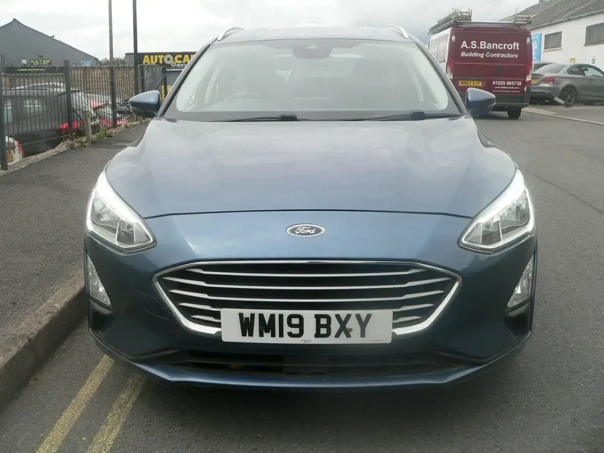 Used Ford Focus Zetec 2019 Blue Estate