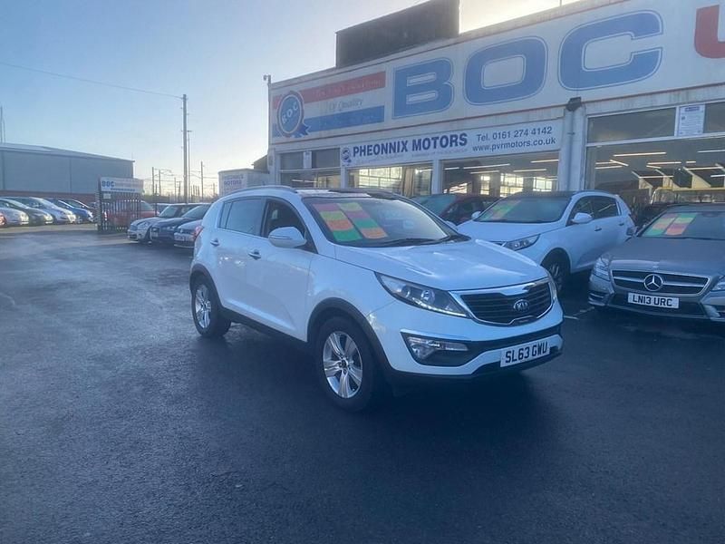 Used Kia Sportage 115 HP (84 kW) 2013 White SUV