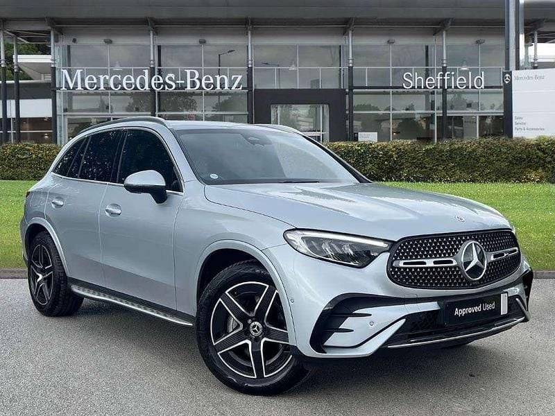 Silver Used 2024 Mercedes GLC300e AMG line SUV | £44,785 (Fair price) - Image 1/4