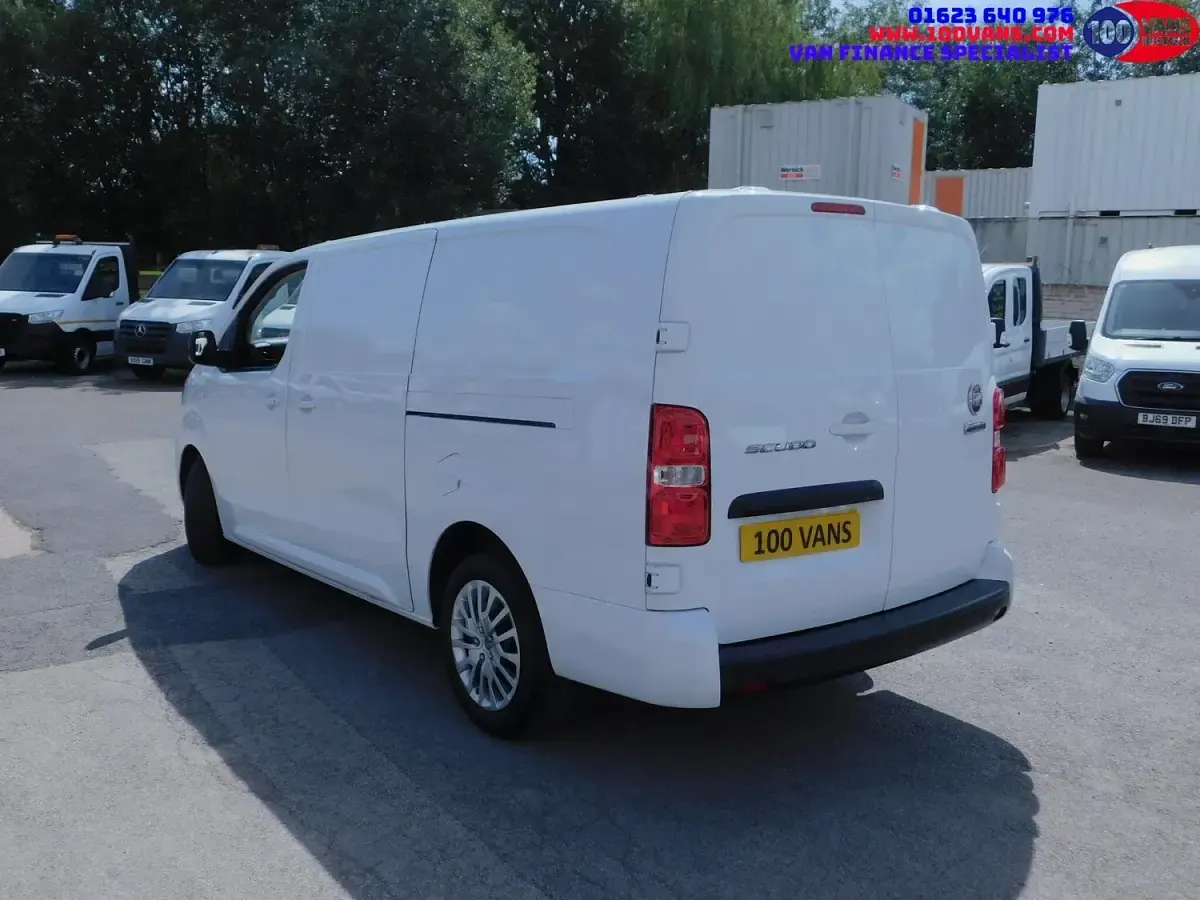 Used Fiat Scudo S 120 HP (88 kW) 2024 White Van