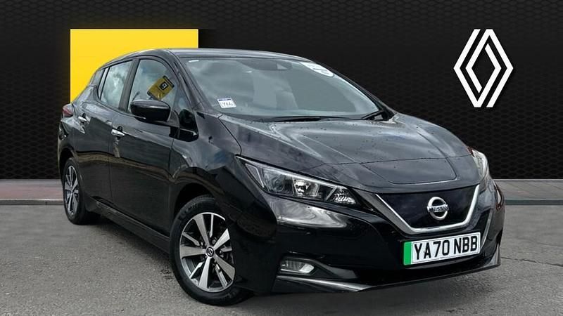 Usado Nissan Leaf Acenta 110 kW (150 HP) 2020 Preto Citadino
