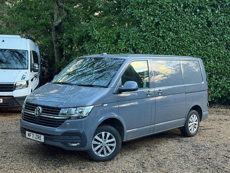 Grey Used 2021 VW T6.1 Highline Van | £18,989 (Fair price) - Image 1/4