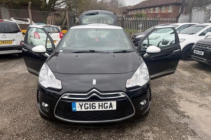 Used DS Automobiles DS3 2016 Black Hatchback