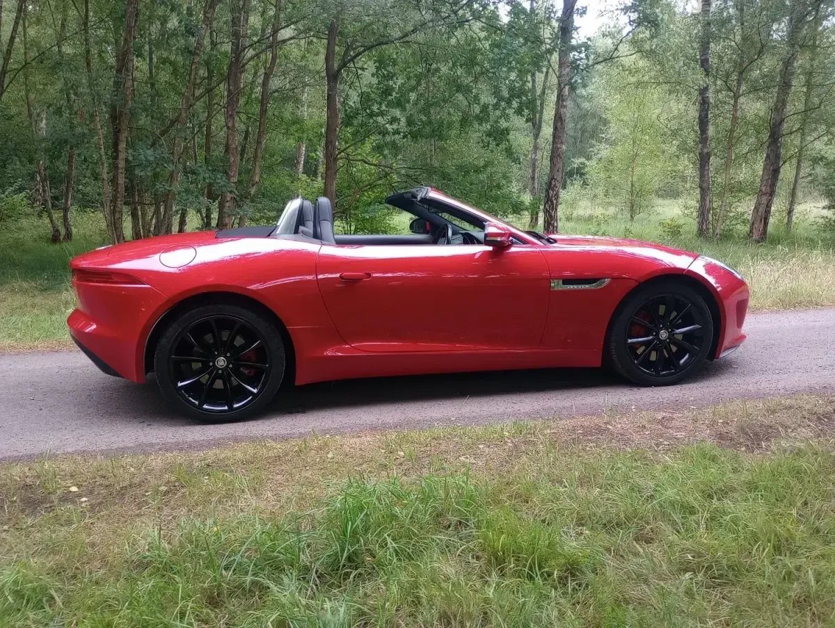 Usado Jaguar F-Type Supercharged 2013 Vermelho Cabrios