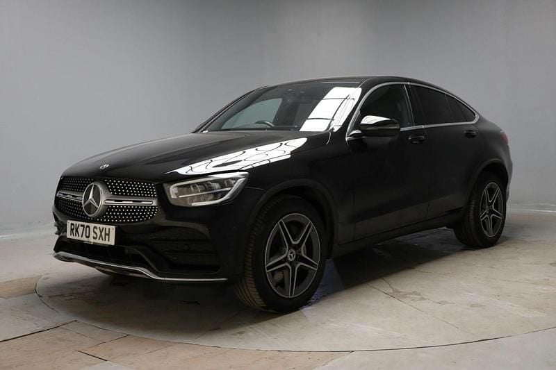 Black Used 2020 Mercedes GLC220 AMG line Coupe | £27,486 (Fair price) - Image 1/2