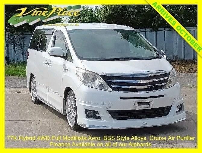 White Used 2012 Toyota Alphard Aero MPV | £15,500 (A bit pricey) - Image 1/3