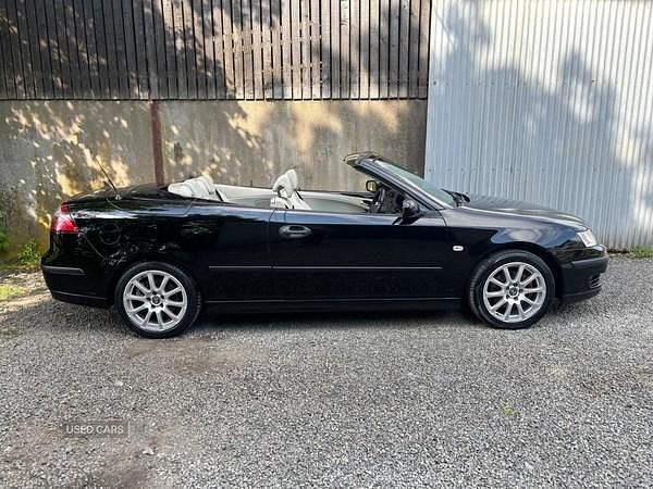 Used Saab 9-3 Cabriolet Linear 2007 Black Cabriolet
