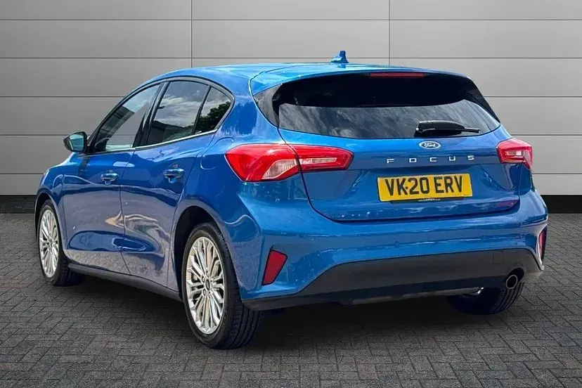 Used Ford Focus Titanium X 125 HP (91 kW) 2020 Blue Hatchback