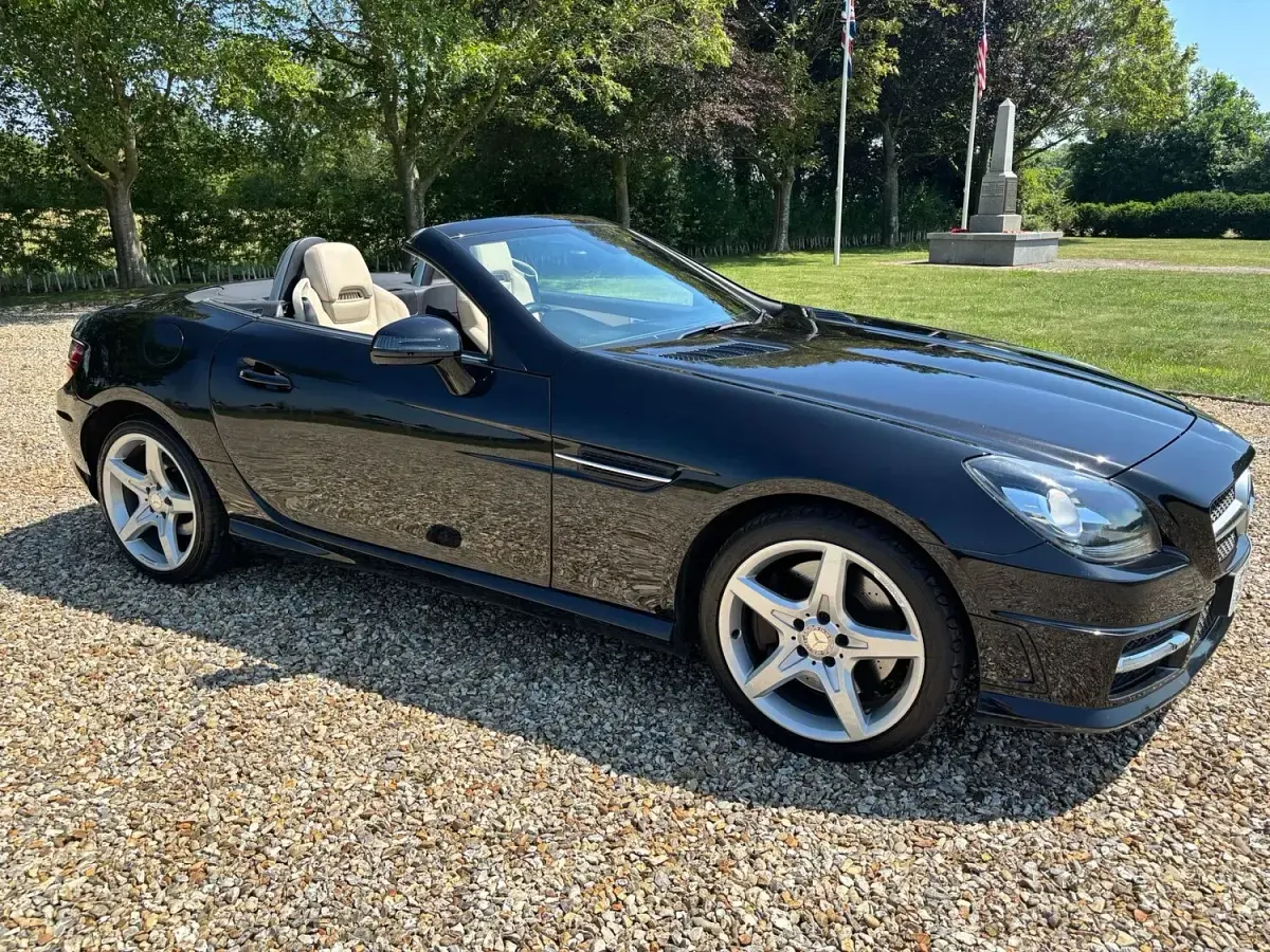 Used Mercedes SLK200 AMG 2011 Black Cabriolet